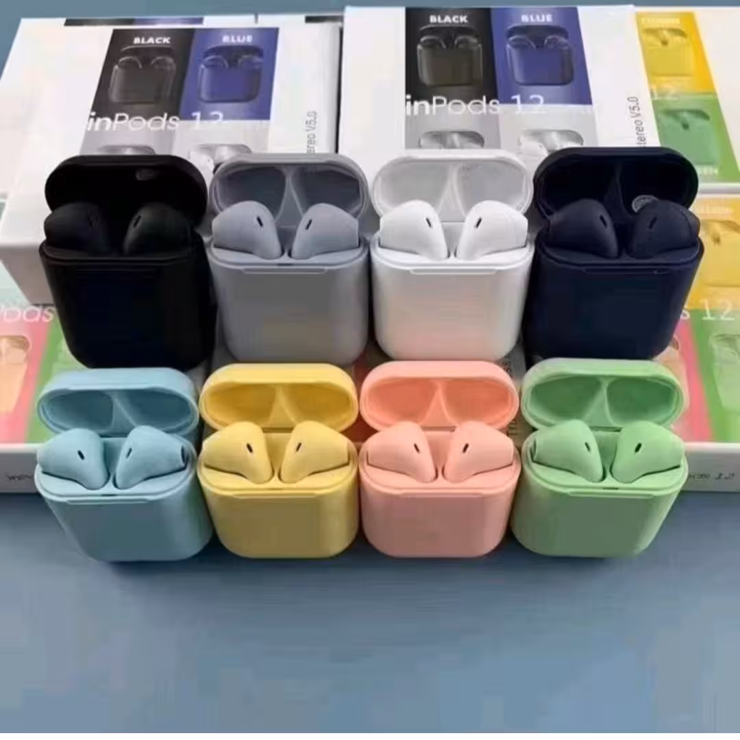 ایرپاد هدفون رنگی inpods12 رنگ بندی