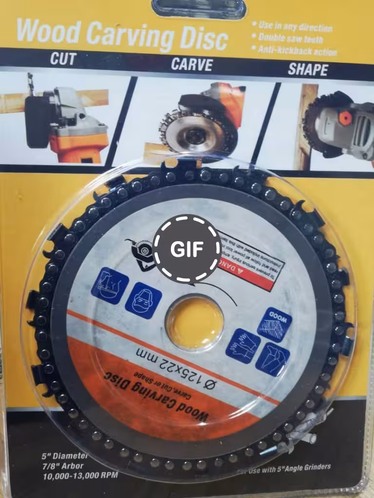 تیغ زنجیری مینی فرز TITAN قطر 125 میلی‌متر