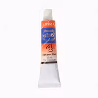 رنگ روغن 22 میل تکرنگ کامران مدل Scarlet Red 4
