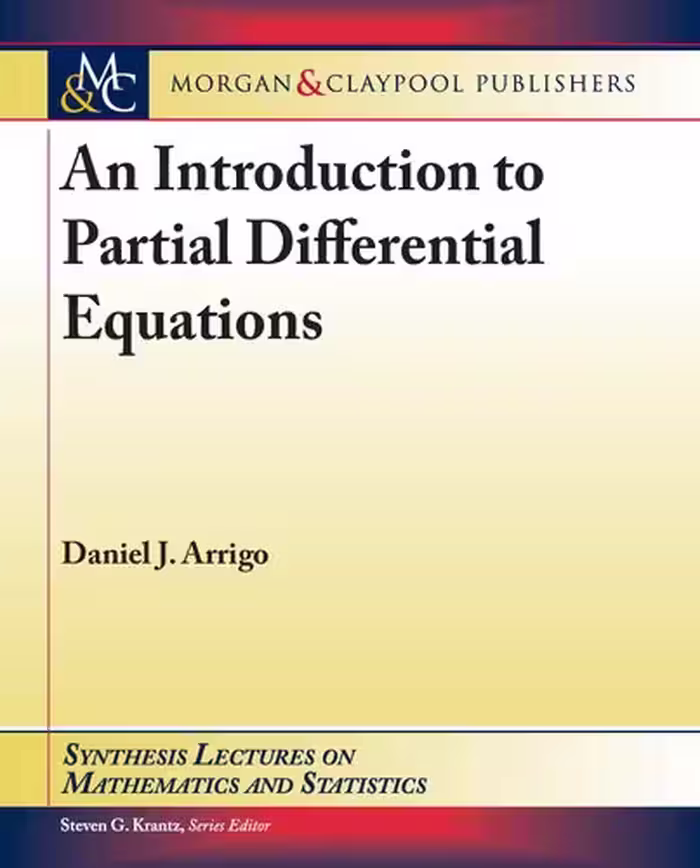 خرید و دانلود نسخه کامل کتاب An Introduction to Partial Differential Equations