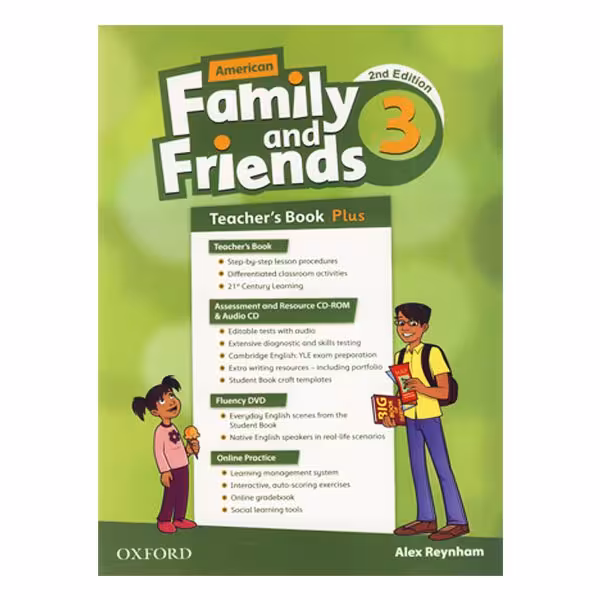 کتاب معلم Family And Friends 3 American (Teachers Book) 2nd Edition