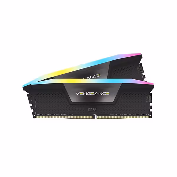 رم کورسیر  VENGEANCE RGB 2*48 96GB 6600 DDR5