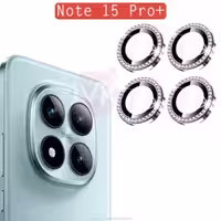 محافظ لنز نگین دار Diamond Camera Lens Protector | Xiaomi Redmi Note 15 Pro Plus