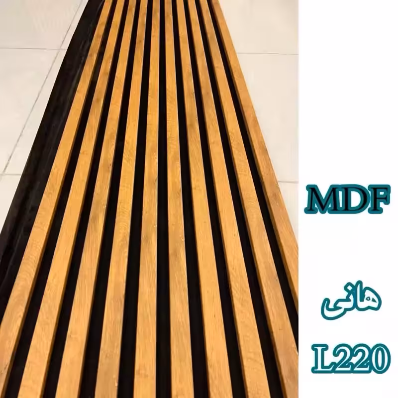 ترمووال فوم پنل رنگ هانی کد L220، مغزMDF روکش PVC ابعاد50در280 cm (ارسال با باربری) (پس کرایه)
