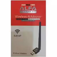 دانگل شبکه وای فای (Wi-Fi) آنتن دار آلفا (ALFA) مدل UW10