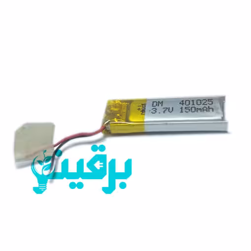 باتری لیتیوم پلیمر 37 ولت 150 میلی آمپر 401025