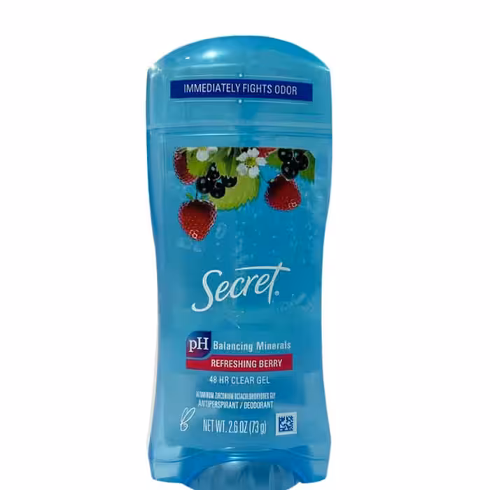 مشخصات، خرید و قیمت مام ضد تعریق ژله ای سکرت مدل Refreshing Berry حجم 73 گرم ⭐️ ویان مارکت