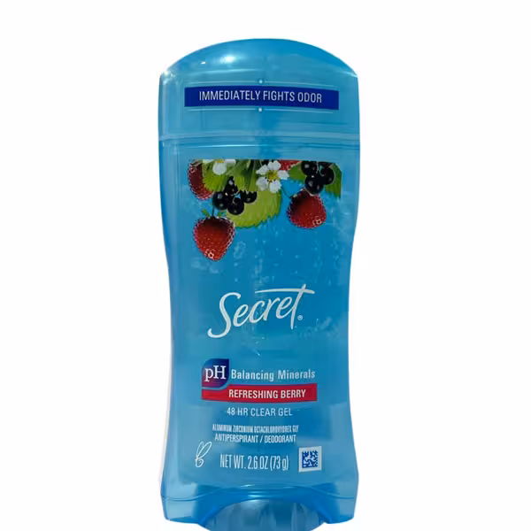 مشخصات، خرید و قیمت مام ضد تعریق ژله ای سکرت مدل Refreshing Berry حجم 73 گرم ⭐️ ویان مارکت