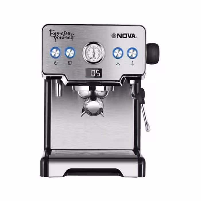 اسپرسوساز نوا NOVA NCM-128EXPS | خرید دستگاه اسپرسو حرفه‌ای