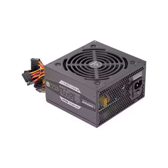 منبع تغذیه کامپیوتر گرین مدل GP400A ECO Rev3.1