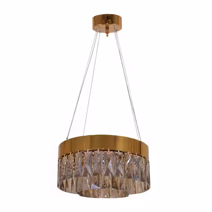 لوستر سقفی کریستالی چشمه نور 10 شعله مدل H2631/60