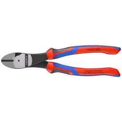 انبر سیم چین با قدرت اهرم بالا کنیپکس  مدل 7402200                     سایز 200 میلی متر