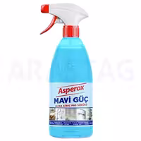 اسپری پاک کننده آسپروکس آبی تمیزکننده شیرآلات و سرامیک حجم 1000 میلی