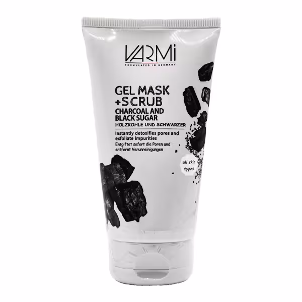 ماسک خاک رسی شکر و زغال وارمی