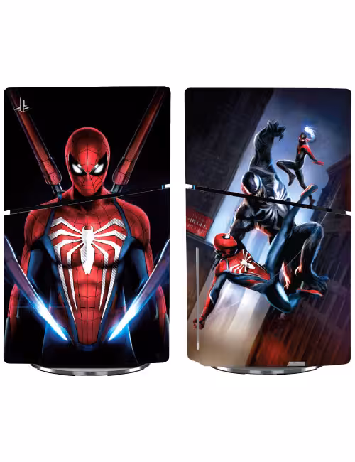 اسکین پی اس 5 اسلیم استاندارد برند گیم‌آور طرح مرد عنکبوتی کد D