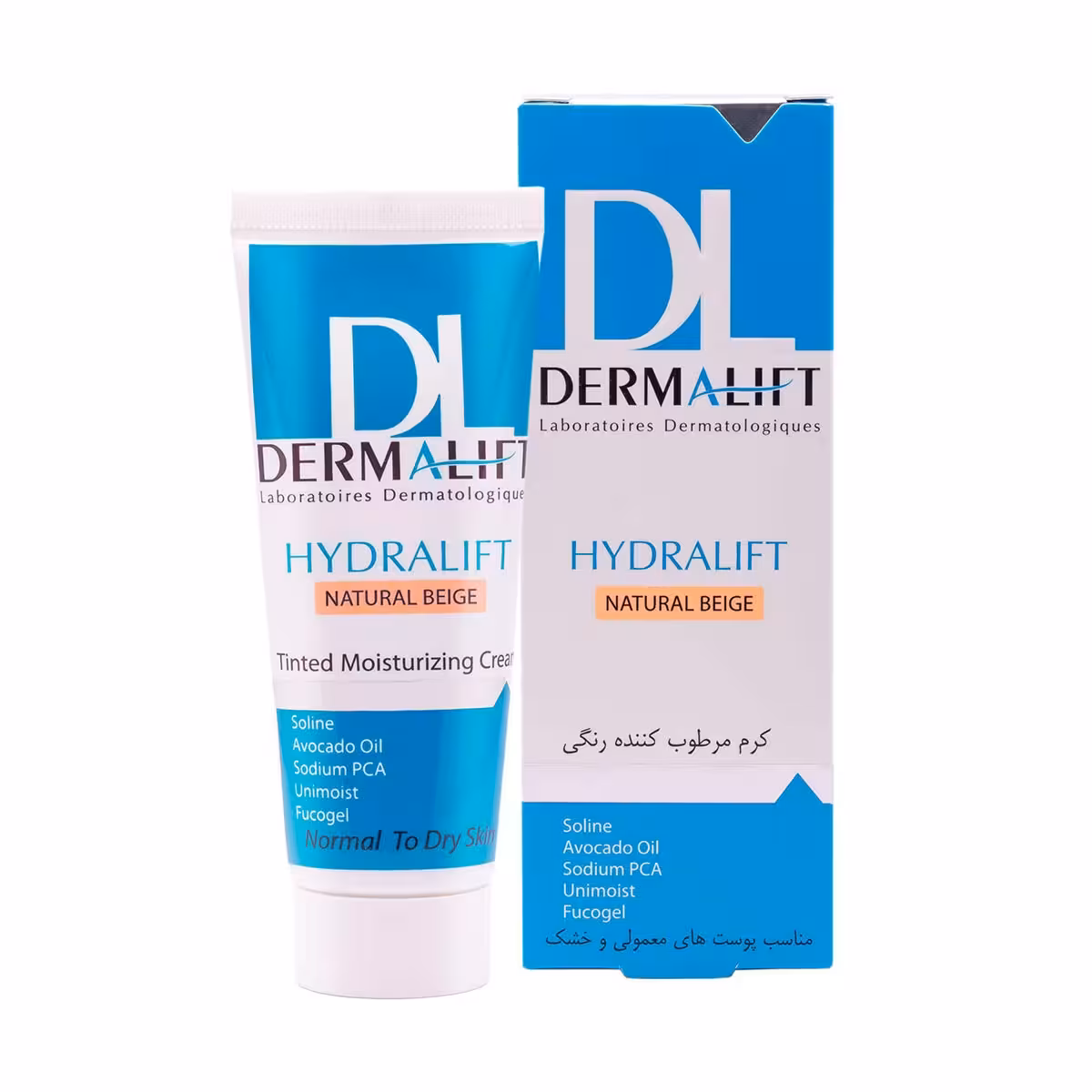 کرم مرطوب کننده رنگی هیدرالیفت درمالیفت – Dermalift