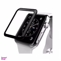 محافظ صفحه نمایش شیشه ای مدل Tempered Glass 3D مناسب اپل واچ سایز 38 میلی متر