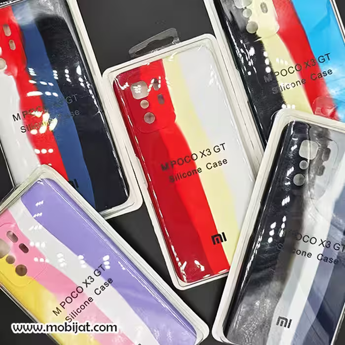 قاب سیلیکونی ابرنگی سامسونگ شیائومی POCO X3