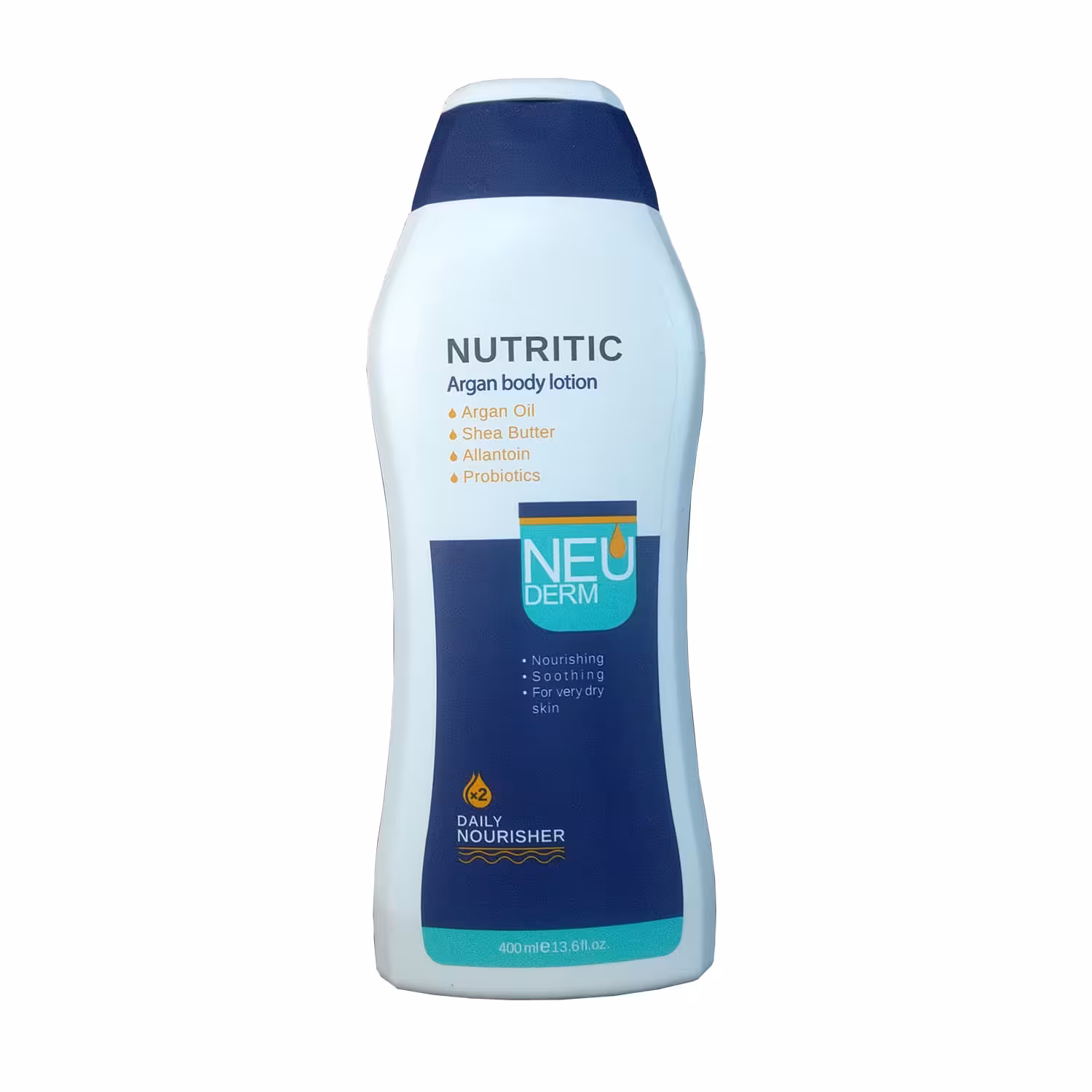 لوسیون بدن نئودرم مدل nutritic حجم 400 میلی لیتر