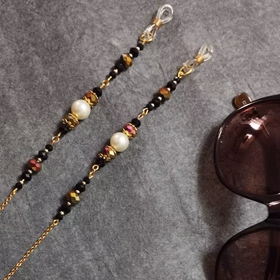 بند عینک استیل هولوگرامی کد 103