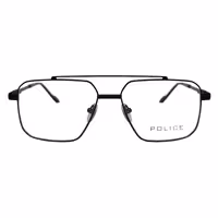 فریم عینک طبی مدل خلبانی بدنه فلزی دسته فنری کد 0380