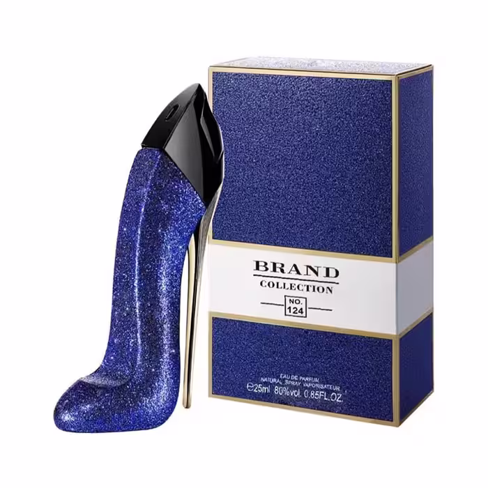 ادکلن زنانه برند کالکشن کد 124 رایحه ارولینا هررا گود گرل گلیتر کالکتور (GOOD GIRL Glitter Collector CAROLINA HERRERA) حجم 25 میل - Brand Collection