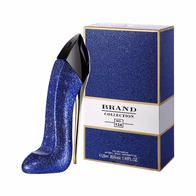 ادکلن زنانه برند کالکشن کد 124 رایحه ارولینا هررا گود گرل گلیتر کالکتور (GOOD GIRL Glitter Collector CAROLINA HERRERA) حجم 25 میل - Brand Collection