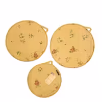 ست دم کنی رزین تاژ 3 تکه طرح کوبلن | کالا مکس