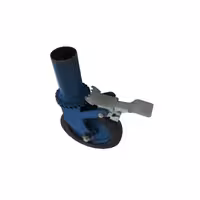 چرخ داربستی چدنی قطر 200 میلی‌ متر ترمزدار ابتکار نوین