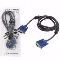 کابل VGA 1.5 متری نویز گیردار پک نایلونی