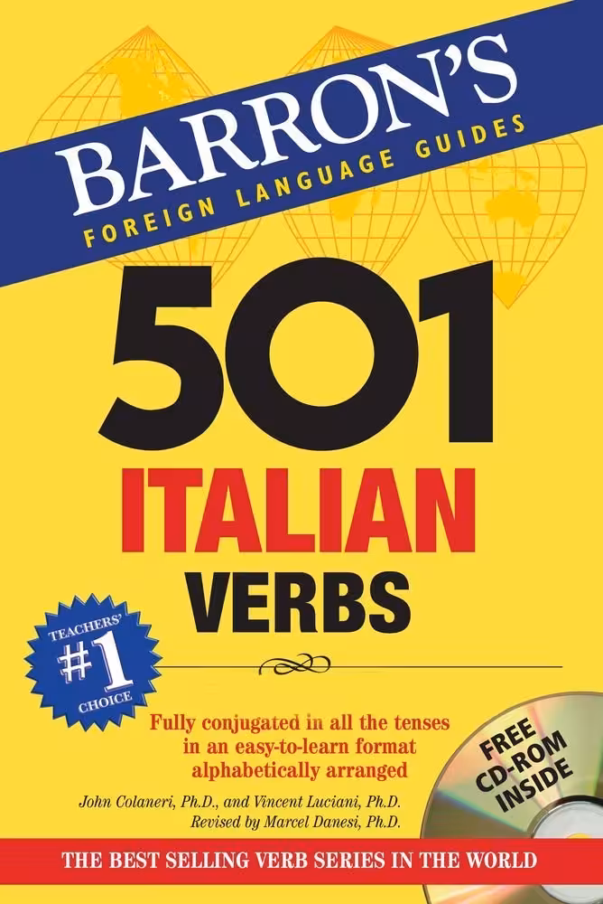 کتاب آموزش افعال ایتالیایی 501 Italian Verbs