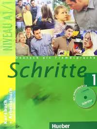 شریته 1 | کتاب آلمانی Schritte 1 Kursbuch Arbeitsbuch (A1.1)