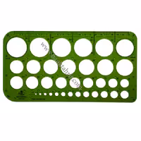 شابلون دایره برند فابرکاستل مدل 906aN