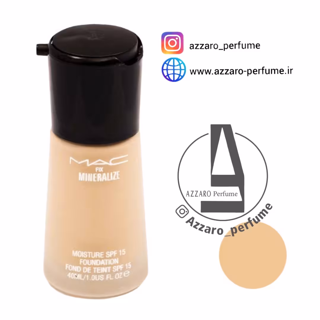 کرم پودر اورجینال مک فیکس مدل MINERALIZE شماره 25 حجم 40 میلی لیتر