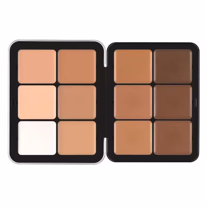پالت کانتور چرب دو طرفه فیوچر میکاپ اصل 12رنگ Future Makeup Contour Cream Palette