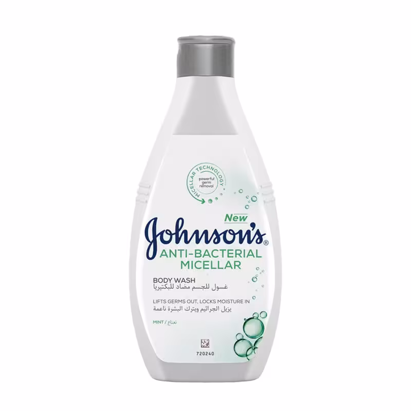 شامپو بدن سری Antibacterial مدل Mint جانسون 400 میل