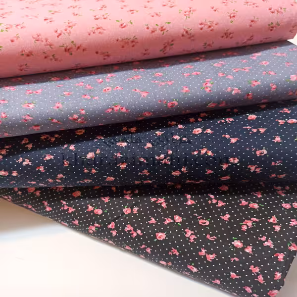 پارچه کتان نخ فیلور_ عرض90(گلریز)