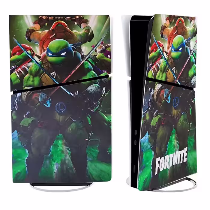 برچسب کنسول PS5 SLIM (GO) طرح fortnite