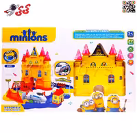اسباب بازی قلعه مینیون با قطار Minion Castle 8802