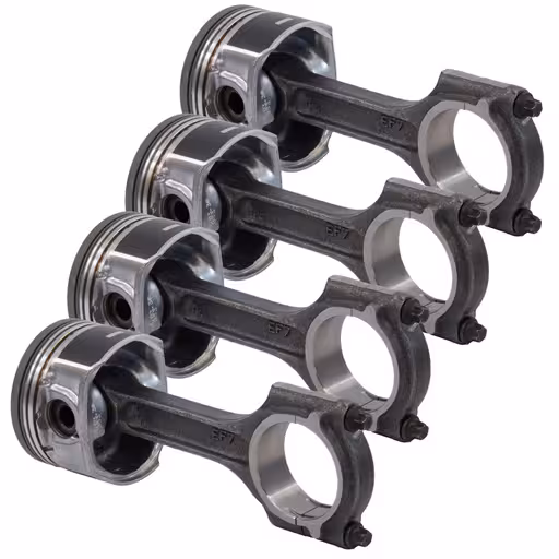 خرید شاتون و پیستون کامل سمند EF7 ایساکو با رینگ 0412500198 | اتوموبی