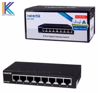 سوییچ 8 پورت گیگابیت نتربیت مدل NGS-1008A