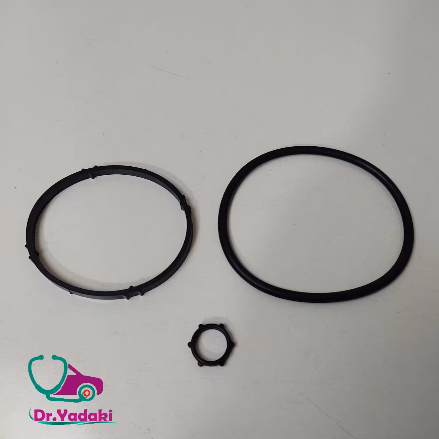 اورینگ‌های درپوش فیلتر پژو 206 تیپ 5 (موتور TU5) با پایه نگهدارنده فیلتر شرکتی ایساکو اصل 0173000410