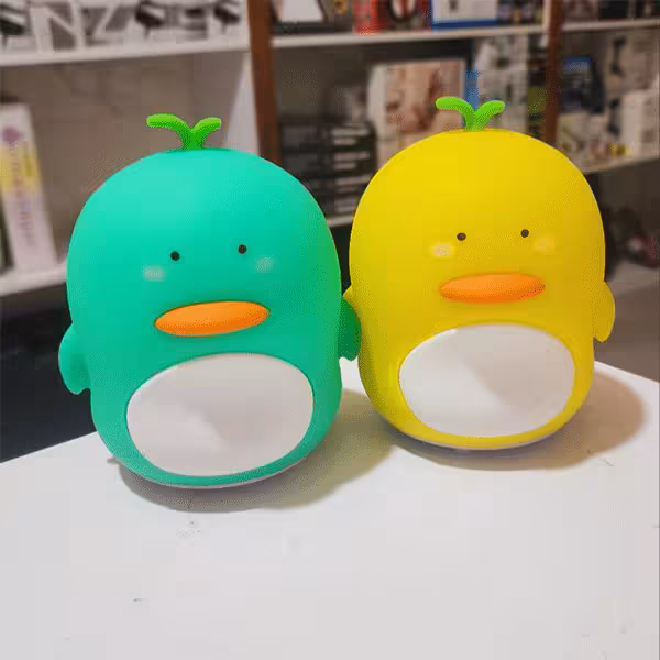 چراغ خواب سیلیکونی شارژی کودک طرح اردک