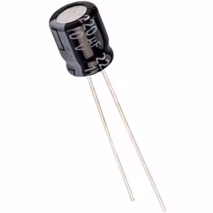 خازن الکترولیت 220uf 10V