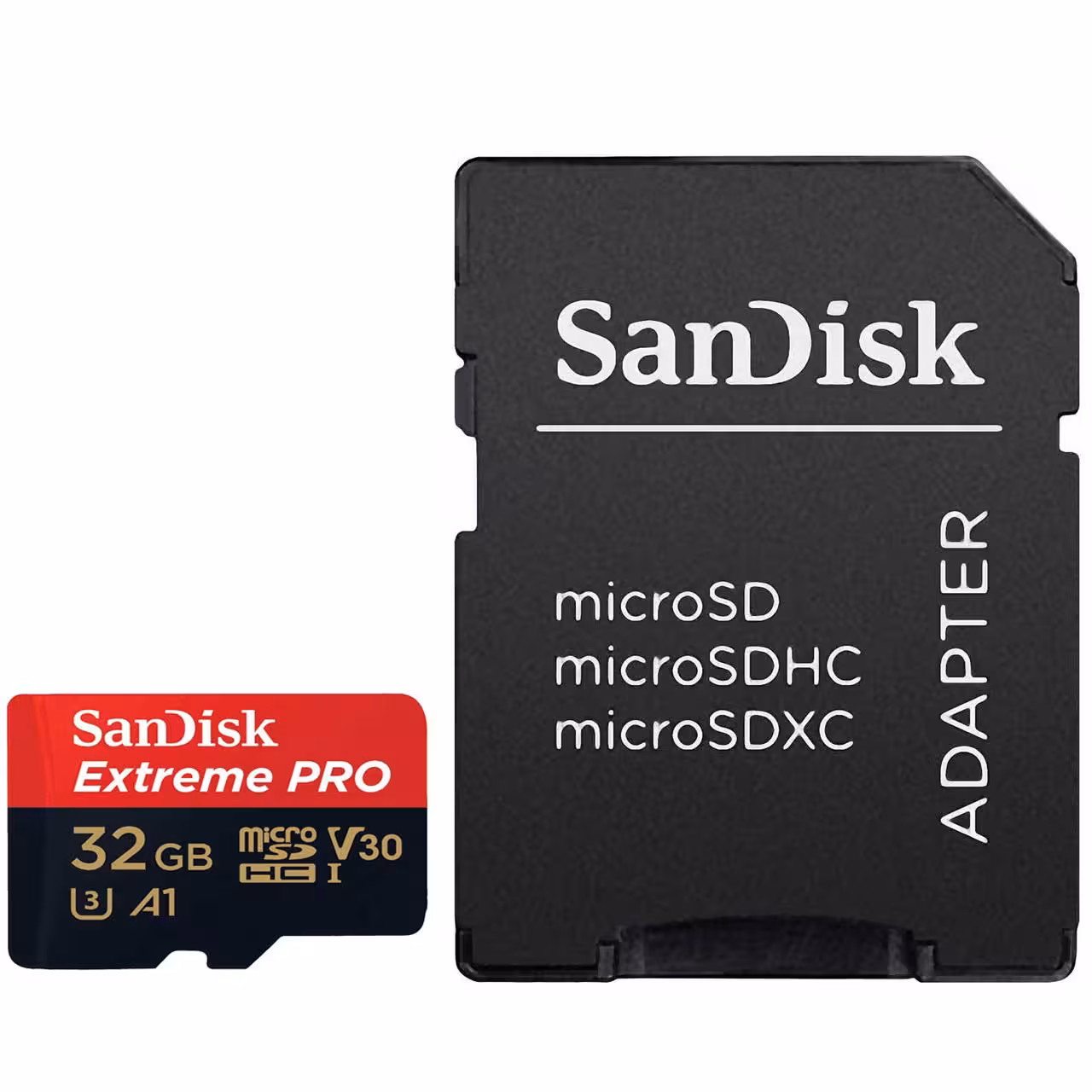 کارت حافظه Sandisk Micro SD Extreme Pro V30 UHS-I U3 سرعت 100MBps ظرفیت 32 گیگابایت