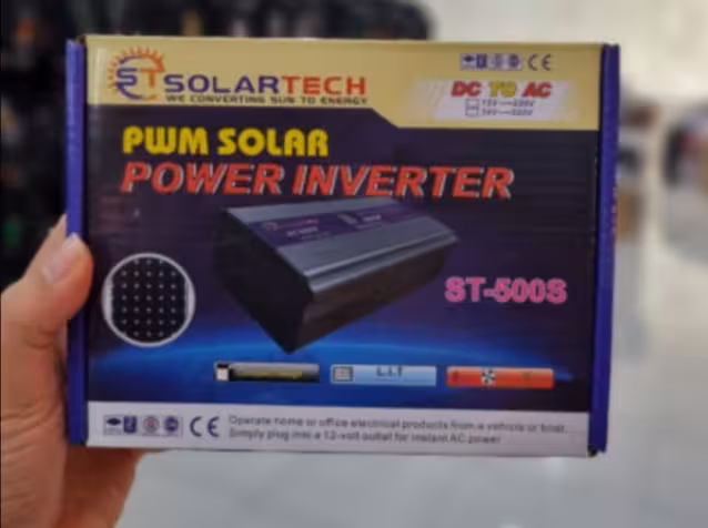 مبدل برق خودرو 500وات 12 ولت سولار تک مدل ST-500S