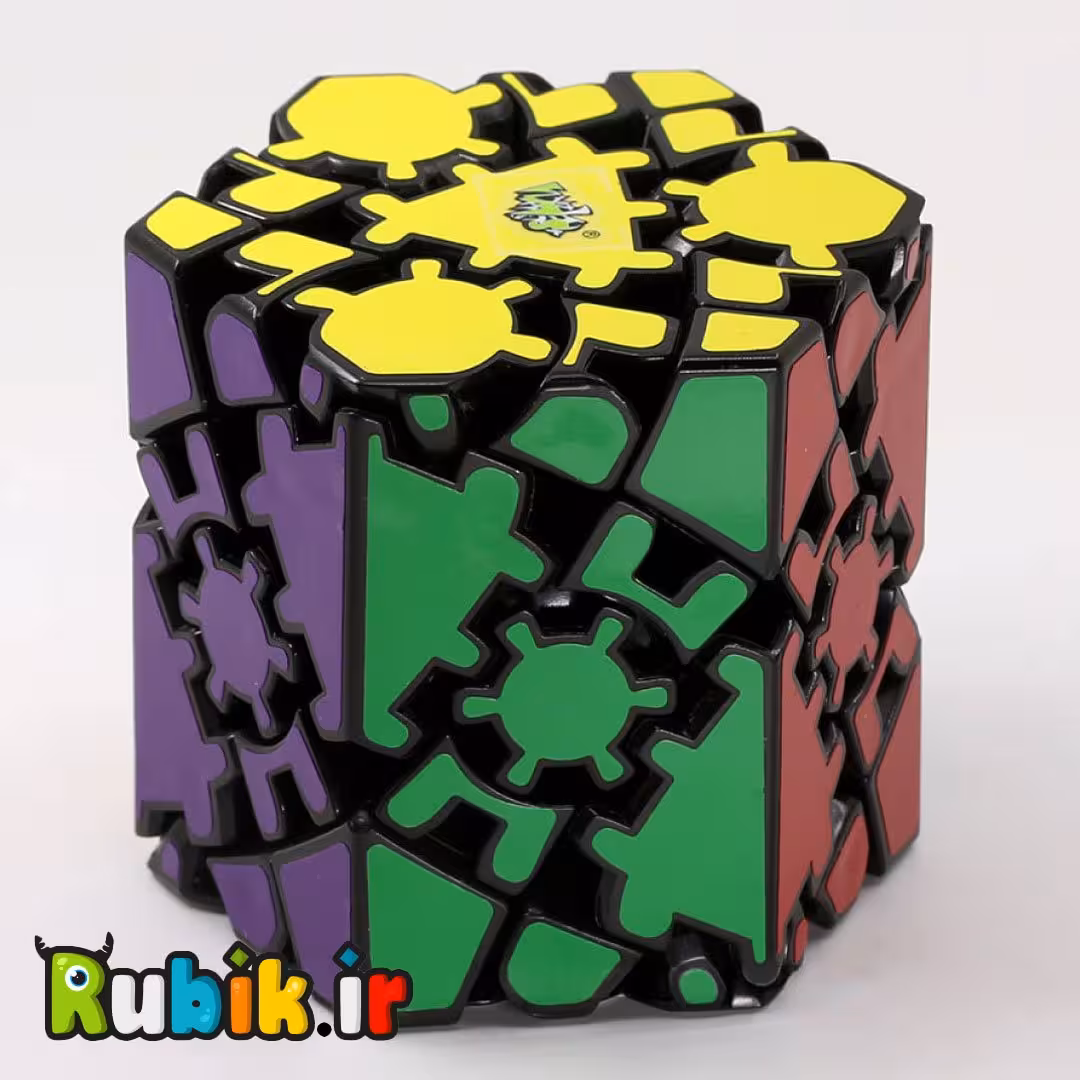 گییر (دنده ای) استوانه شش ضلعی لن لن مشکی Gear Hexagonal Pillar