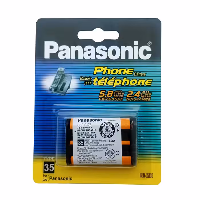 باتری گوشی تلفن بیسیم پاناسونیک HHR-P107
