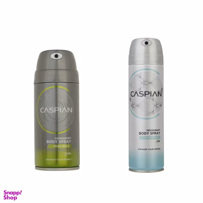 اسپری خوشبو کننده بدن کاسپین مدل 0013 حجم 300 میلی لیتر مجموعه 2 عددی