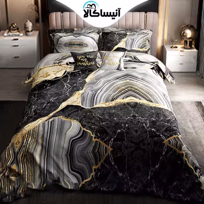 روتختی دو نفره پارلاک طرح سنگی کد 20